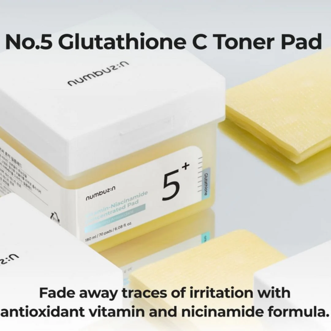 Numbuzin No.5 Vitamin-Niacinamide Concentrated Pad (70Ea)180Ml
